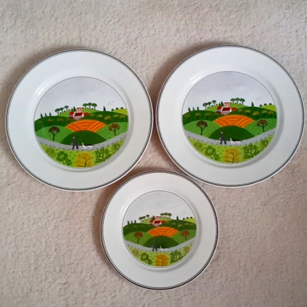 Villeroy & Boch plates